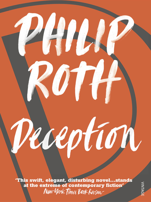 Title details for Deception by Philip Roth - Wait list